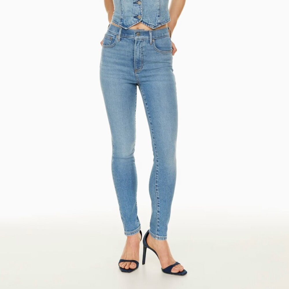 Aritzia Denim Forum The Lola High Rise Skinny